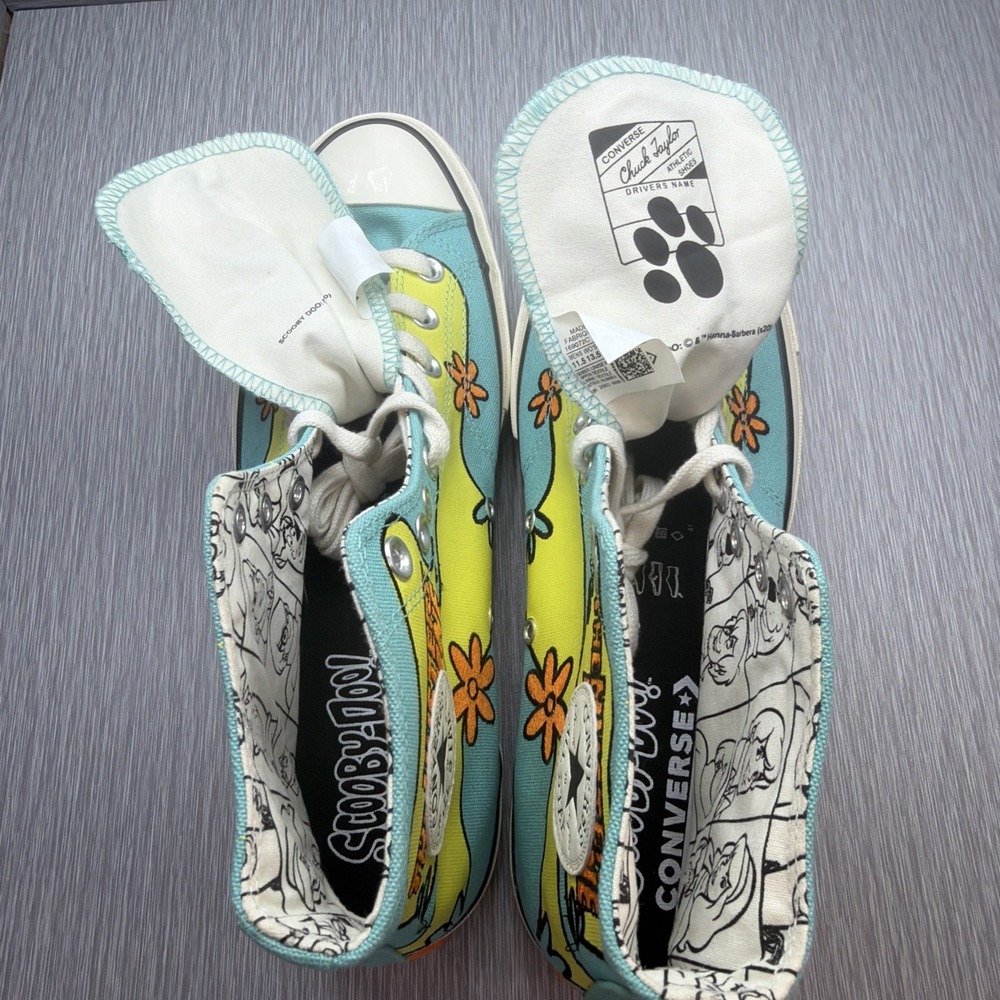 Converse Scooby Doo Chuck Taylor All Star 70 High Mystery Machine Mens 11.5 - Picture 9 of 10